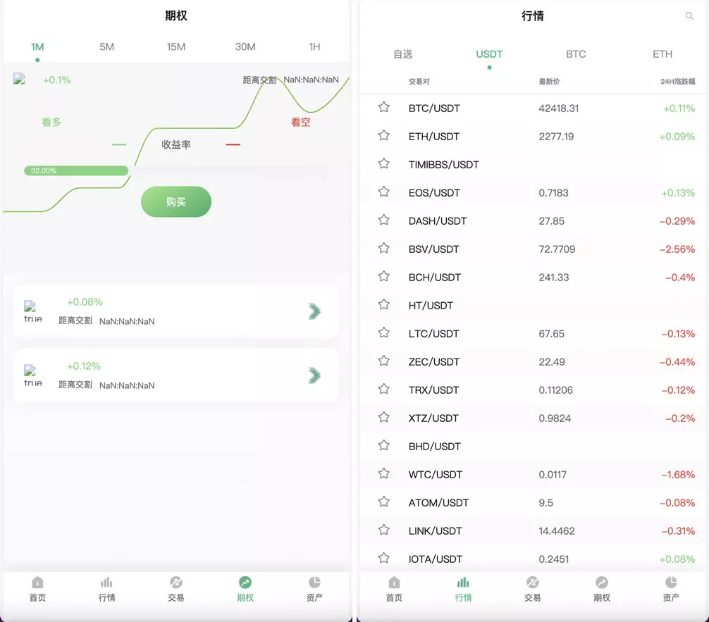 Bitgo多语言交易所 15国语言交易所+合约交易+期权交易+币币交易+申购+矿机+风控+前端wap编译后+带搭建教程